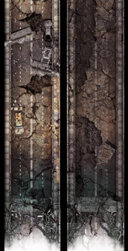 post apoc tunnel battle map